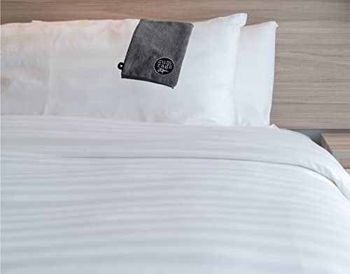 Soft Washable Cum Rag - Ideal Sex Towel, Jizz Cloth & Jackoff Wipe - Great Bachelor & Valentine's Gag Gift (Gray)2