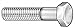 GRAINGER APPROVED Set of 2 x 5 pk, M12-1.50 x 80 mm. Class 8.8 Zinc Plated Hex Head Cap Screw