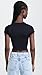 Good American Women's So Soft Sculpted Tee, Black001, 00-0