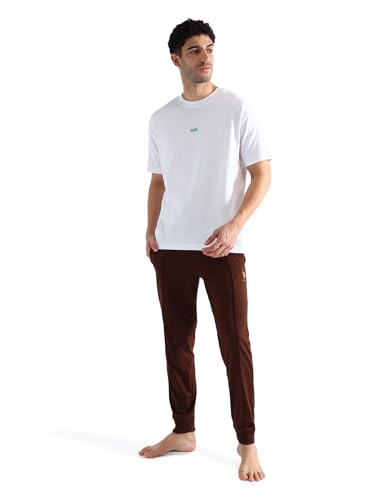 Image of U.S. Polo ASSN. Mens OEE04 Pure Cotton Oversized Lounge T-Shirt
