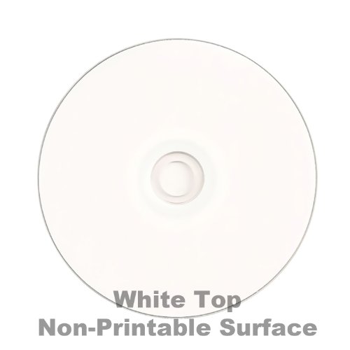 Image of Smartbuy 200-disc 4.7gb /120min 16x DVD-R White Top Blank Recordable Disc | Full White Surface, Non-Printable, Marker Writable, Video Data Music Recordable Disc, OEM packaging - Plastic Shrink Wrap