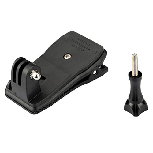 UKCOCO Compatível com Gopro Hero 8/7/6 Clip Mount – Suporte para alça de mochila com clipe de libera
