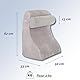 Relivy - Lesekissen mit Memory-Schaum | Ergonomisches Rücken- & Keilkissen für Bett, Sofa & Couch | Orthopädisches Stützkissen gegen Rückenschmerzen & Verspannungen