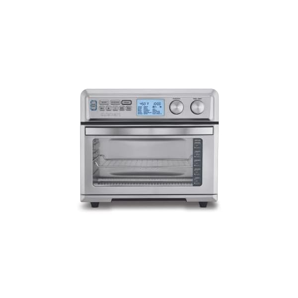 Cuisinart TOA-95 Digital AirFryer Toaster Oven, Premium 1800-Watt Oven with Digital Display and Controls – Extra-Large Capacity, Intuitive Programming and Adjustable Temperature, Stainless Steel