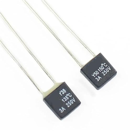 Fusible térmico Y38 de 135 grados para reparar cafeteras y electrodomésticos de cocina