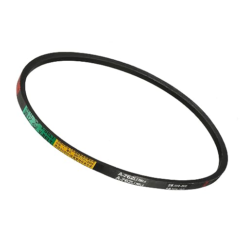 Kozelo A-762Li/A30 Transmisión Trapezoidal Correa - [12mm Ancho x 8mm Alto] A-Sección Caucho Transmisión Correa Envuelta para Transmisión Uso, 762mm Interna Circunferencia