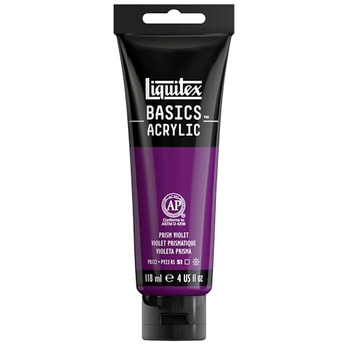 Liquitex BASICS Acrylic Paint, 4-oz tube, Prism Violet