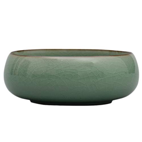 NUOBESTY Celadon Ink Brush Washer Tea Basin Porcelain Water Pot
