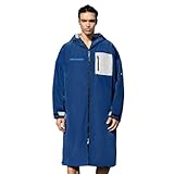 ANKYLOSAUR Unisex Swim Parka with Quick-Dry Technology, 270gsm Polar Fleece, and Wrinkle-Resistant Memory Fabric – Ultimate Comfort and Style for Men, Women, and Youth Water Enthusiasts