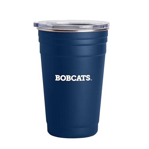 Image of Logo Brands NCAA 22 oz Stainless Steel Tailgate Cup -Double Wall Vacuum-Sealed Durable For Hot & Cold Drinks, Perfect for Gameday & Tailgating