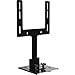 DVD Bottom Mount, Black, 8" Overall H