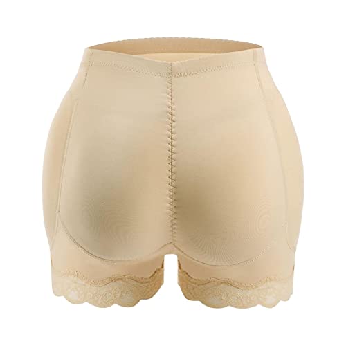 TAYSTE Cadera | Fajas Moldeadoras glúteos con Relleno para Mujer, Faja Moldeadora de glúteos para Mujer, Beige, L