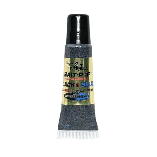 bait-pop Bait Pop Black & Blue - Live Sonar Intensifier Scented Sparklscales .5oz Tube