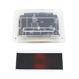 LIYJTK Spielkassette Professionelle Speicherkarte Hochgeschwindigkeits-Multifunktions-SFC-Gaming-Konsole (Transparentes Weiß)