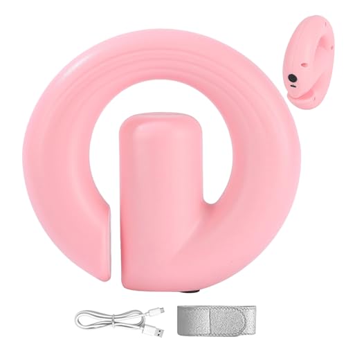Anillo masajeador inalámbrico | Anillo masajeador fascial, dispositivo portátil de masaje para relajación, máquina ligera con vibraciones ajustables, ideal para espalda, cuello, rostro, hogar y gimnas