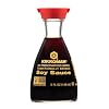 Kikkoman Soy Sauce Variety Pack, One Regular and One Low Sodium, Dispenser Bottles, Use on Variety of Foods and No Preservatives (Pack of 2)