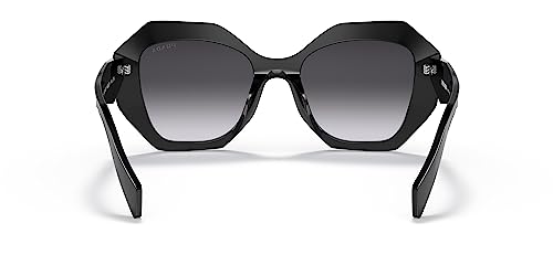 Prada PR 16WS 1AB5D1 Black Plastic Geometric Sunglasses Grey Gradient Lens4