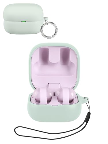 Sony LinkBuds Clip Earbuds �P�[�X �\�t�g�V���R���Ռ��z���f�U�C�� �L�[�`�F�[���ƃX�g���b�v�t�� �[�d�ɉe�����Ȃ� �~���g�O���[��