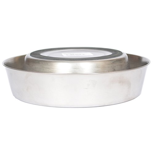 Iconic Pet Stainless Steel Non Skid Pet Bowl For Dog Or Cat With Raised Rim Dishwasher Safe Pet Food And Water Bowl In Varying Sizes (8 Oz) #TOP2