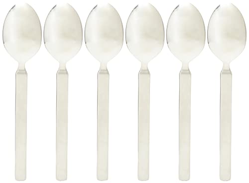 Alessi "Dry" 5-3/4-Inch Tea Spoon With Satin Handle, Set Of 6 #TOP1