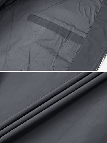 TACVASEN Men's Lightweight Casual Jacket for Spring and Fall, Thin Zip-Up Jacket with Pockets