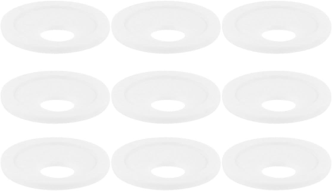 9pcs White Camera Privacy Covers for Computers and Notebooks with Abs Material and Adhesive Backing, Easy Installation, Ultra Thin Slide Design for Privacy Protection and Security
