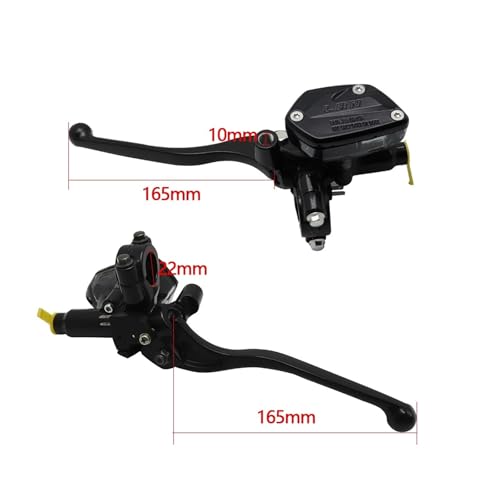 Bomba de embrague y freno de 22mm para manillar de moto universal 4