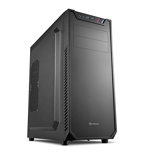 Sharkoon ~h^[PCP[X VS7V[Y VS7 `o[\ ATX/Micro-ATX/Mini-ITXΉ 120mmt@2 SHA-VS7-VBK {K㗝Xi