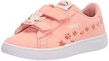 PUMA Kids Smash 2 Summer Animals Hook and Loop Sneaker, Apricot Blush-Tigerlily, 9 US Unisex Toddler