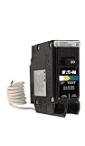 Cutler-Hammer Eaton BRN120A1CS BR 20A 120V 1-Pole Arc Fault/Ground Fault Circuit Breaker, Black