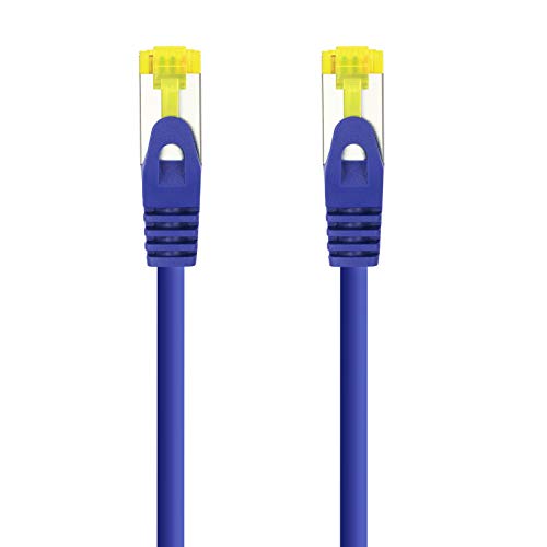 NANOCABLE 10.20.1900-L25-BL Network Cable RJ45 LSZH CAT.6A SFTP AWG26, Blue, 25 cm - Image 2