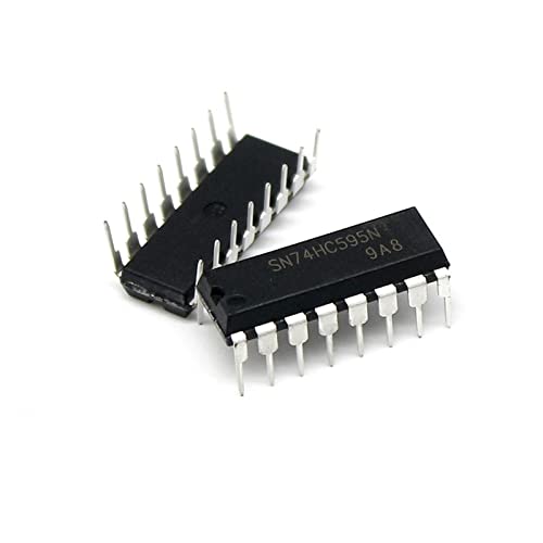 SN74HC595N 74HC595 registre à décalage avec loquets de sortie pour affichage LED stable