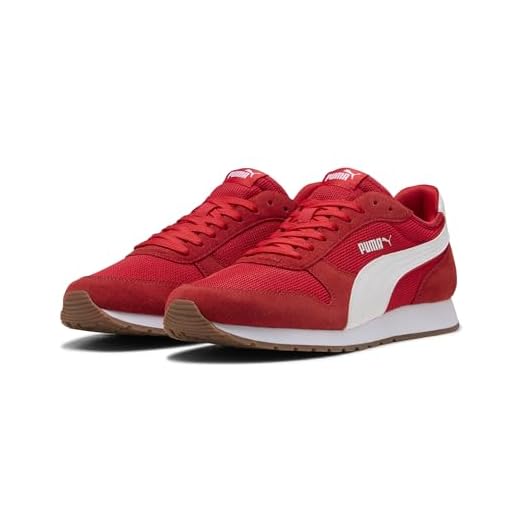 PUMA ST Miler, Zapatillas Unisex Adulto, FOR All Time Red White-Gum, 44.5 EU