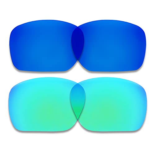Lentilles pour Oakley Triggerman de rechange haute précision en 2 couleurs