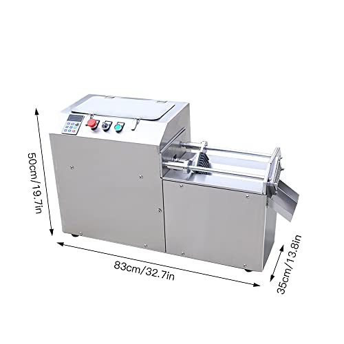 Cortadora eléctrica comercial vegetal y frutas 400W miniatura 2