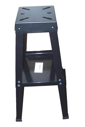 Mighty Pro Tools Universal Bench Grinder Stand Buffer Vise with Tool Tray w/Multi-Hole Top Base