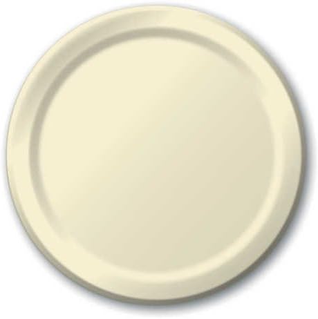 Ivory 10" Banquet Paper Plate Solid 240ct