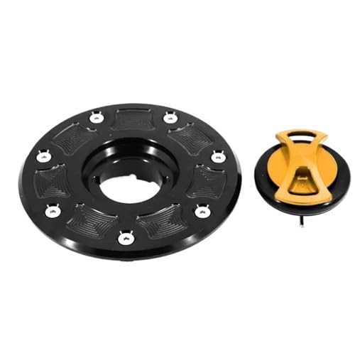 Bouchon d'essence anti-vol sécurisé pour réservoir Kawasaki ZR7 ZZR600 Zephyr or