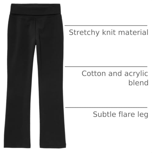 Image of The Children's Place Girls' Active Foldover Waist Pants