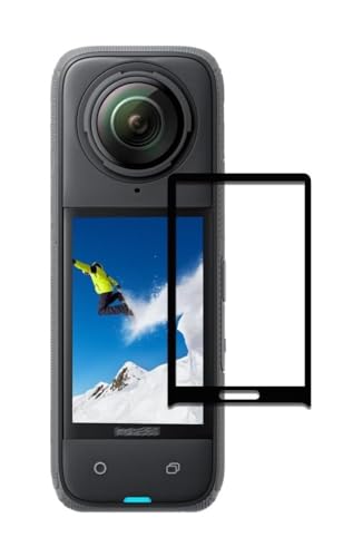 Image of M.G.R.J Tempered Glass Screen Protector for Insta360 X5 / X4 360 [9H Hardness Anti-Scratch] [Anti-Bubble]