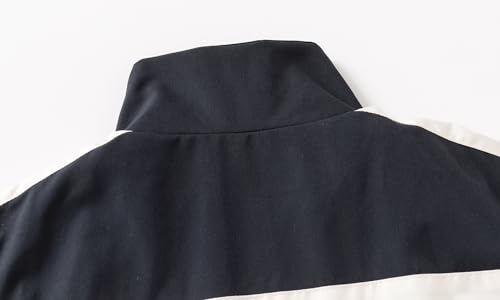 Meufam Toddler Boys Full Zip Windbreak Block Color Jackets Little Girls Waterproof Jacket Outerwear with Pockets4