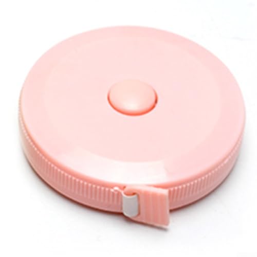 Yelvera Mètre ruban de précision portable : double échelle, flexible et précis (rose nordique en vrac)