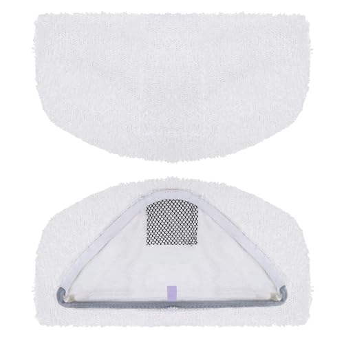 Image of 10 PACK Steam Mop Replacement Pads Compatible with Bissell Powerfresh Steam Mop 1940 1806 1544 2075 2685A 2181 2814 Series, Model 1940A 1940W 19405 2075A 2685A 5938, Microfiber Washable, Reusable