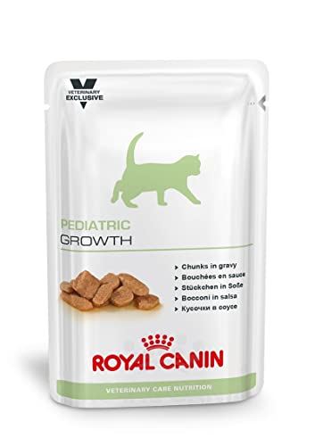 Royal Canin Veterinary Care Nutrition Cat Pediatric Growth Nourriture pour Chaton - 12 sachets 100g