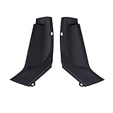 Colore: nero opaco ShiShi Coperchio del Pannello Laterale del Serbatoio, Motocicletta Sinistra Destra del Serbatoio del Serbatoio della Protezione del Serbatoio del Gas Adatto for Yamaha YZF R1 1998-2001 (Nero)