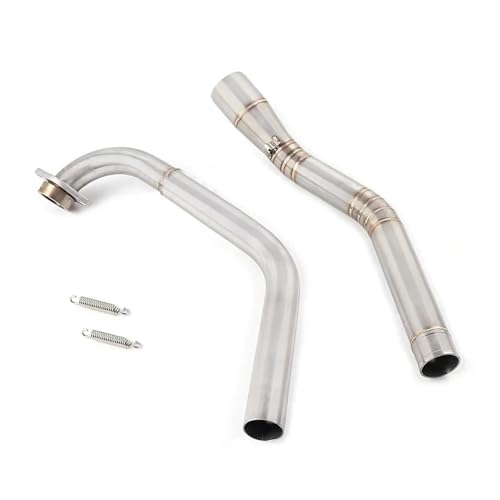 Tubo medio motocicleta de alta precisión y escape intermedio para Yamaha MT125 y R125