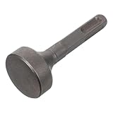 MUSISALY Rammhammer Meißelaufsatz Bauzubehör Schlagbohrer Zubehör Achsräder Stampfer-Erdungsstab Handerder werkzeug Hammerbohrfutter Adapter Erdungsstabstampfer Chrom-Vanadium-Stahl Silver