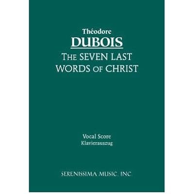 [(The Seven Last Words of Christ - Vocal Score)] [Author