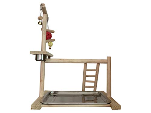 image for NAPURAL WYunpets Bird Playground Birdcage Playstand Parrot Play Gym Pa