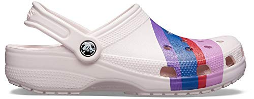Image of Crocs Work Zen Garden Sensory Classic Slip Resistant Adjustable Terry Cloth Clog